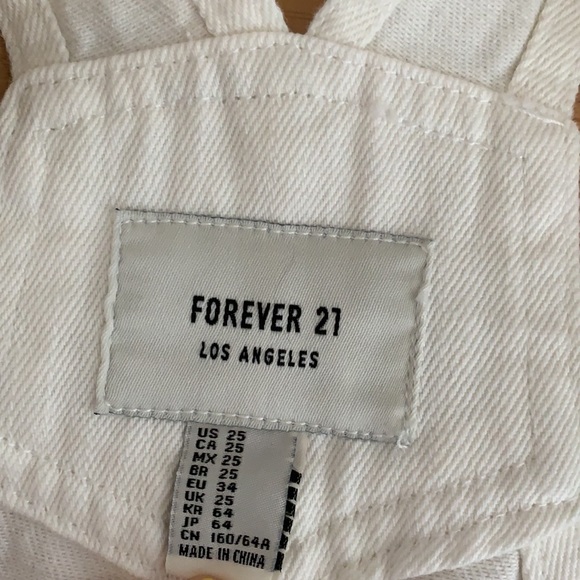 Forever 21 Overall Shorts from Denim Collection - Picture 3 of 4